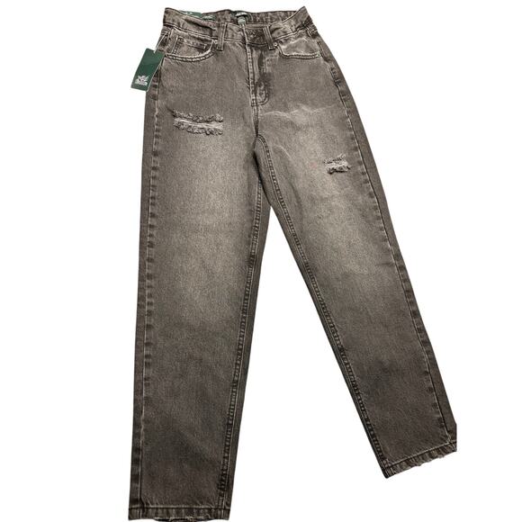 Wild Fable Black Wash Size 0 Jeans 28" Insean High-Rise Tapered Jean - Picture 1 of 7